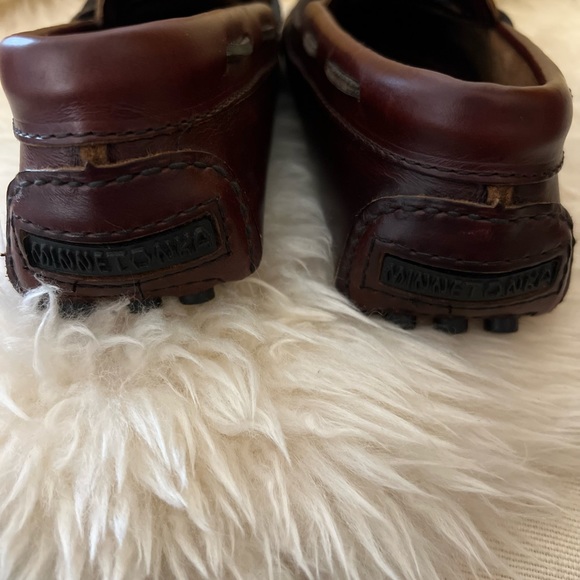 NEW Minnetonka Leather Driving Moccasins - Picture 4 of 5